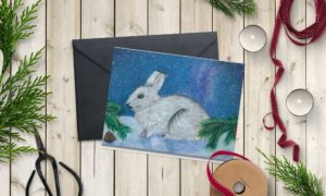 November's News: Snowy Rabbit