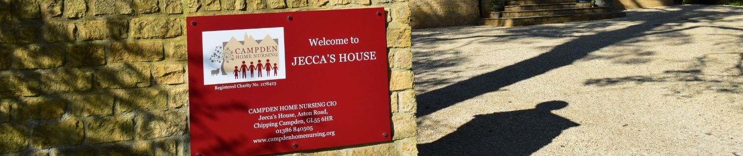Jecca's House sign
