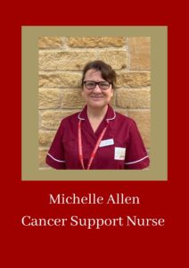 Michelle Allen, Cancer Support Nurse