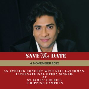Neil Latchman, Charity Fundraising Concert