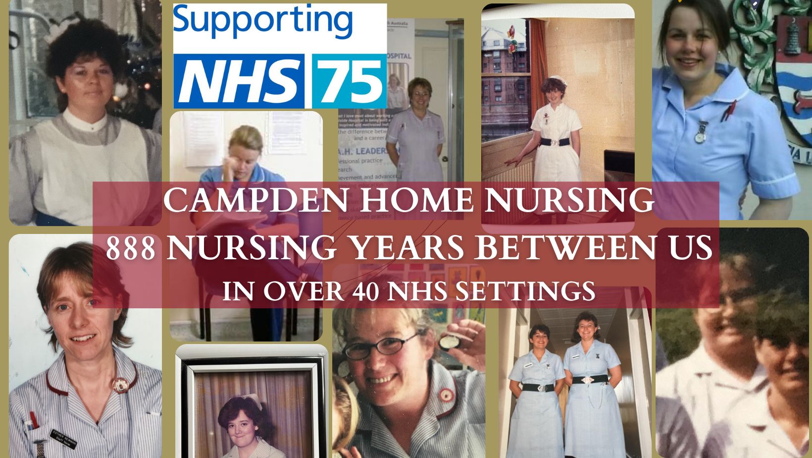 888 Nursing Years photo collage